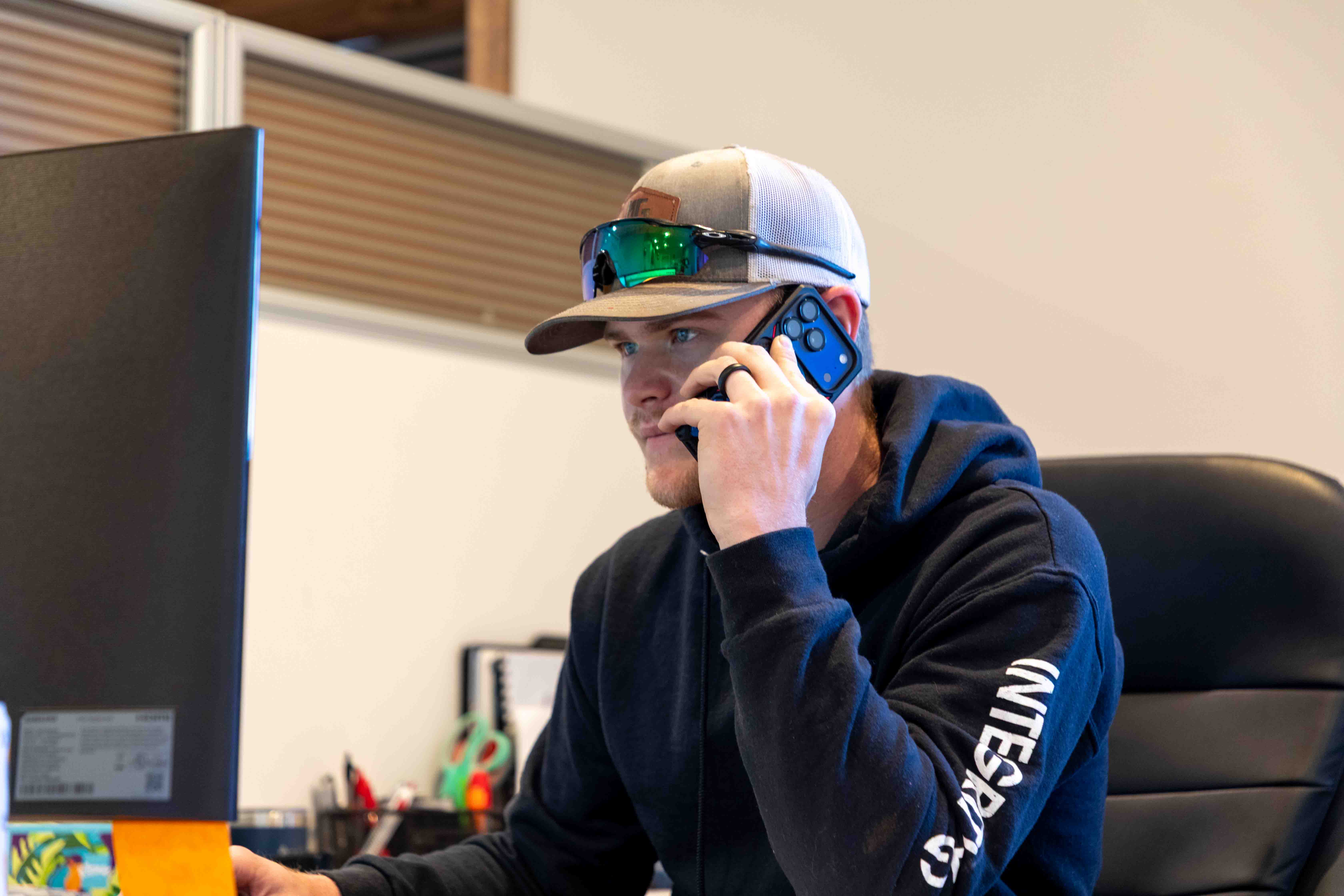 Integrity Ag team member supporting a client